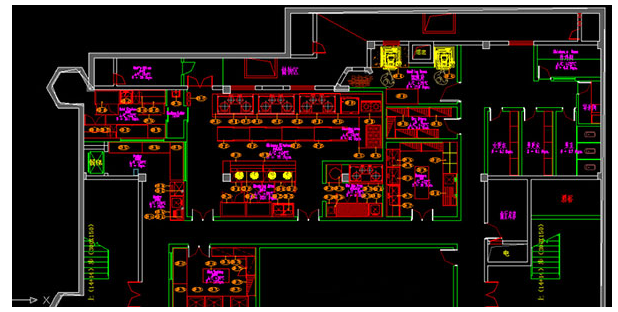 星級酒店廚房工程設(shè)計圖
