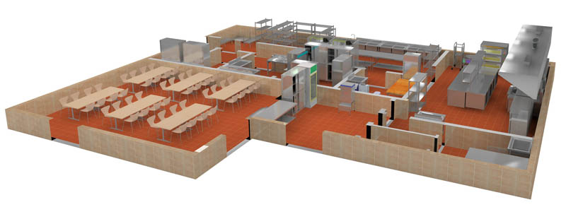 員工食堂廚房設(shè)計方案